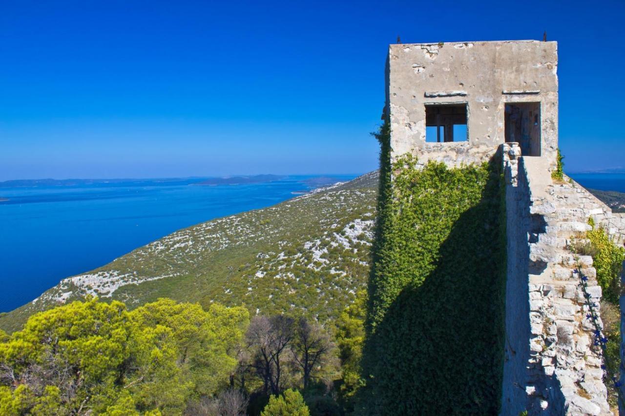 Studio Apartment In Preko With Sea View, Terrace, Air Conditioning, Wi-Fi Exterior foto